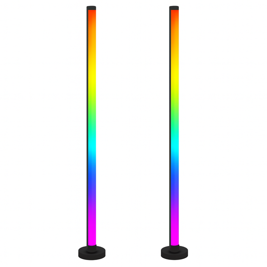 Minimalist Ambient Lighting with Music Sync - Smart RGB LED Floor Lamp