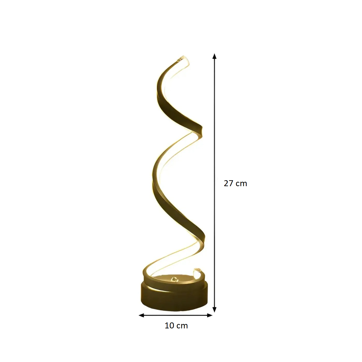 Spiral Glow LED Lamp – Stylish, Energy-Saving & Eye-Friendly Lighting