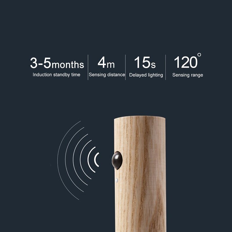 Eco Sensor LED Torch – Rechargeable Motion Light