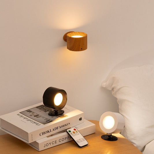 360° Rotatable LED Wall Light – Magnetic & Detachable