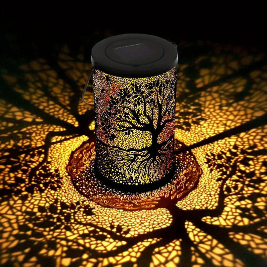 Solar Hanging Lantern – Waterproof Decorative LED Outdoor Light